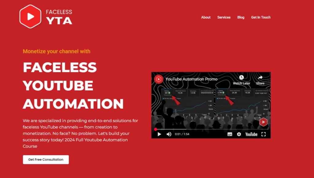 Faceless YT Automation