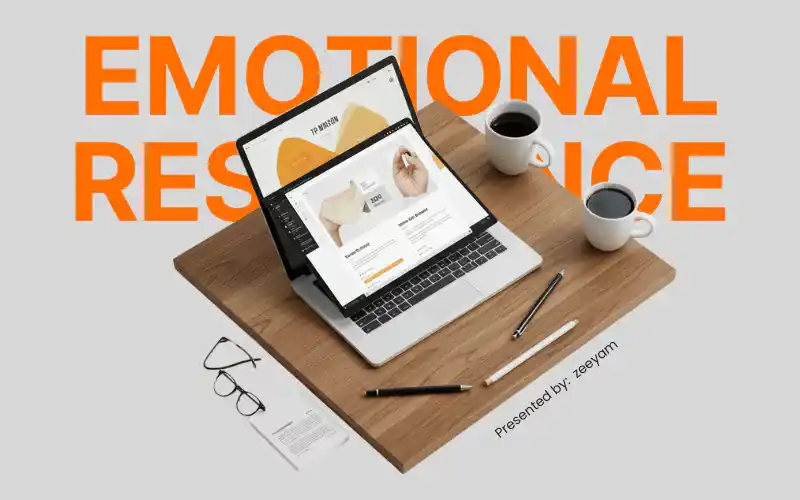 emotional resonance of branding in website design by zeeyam